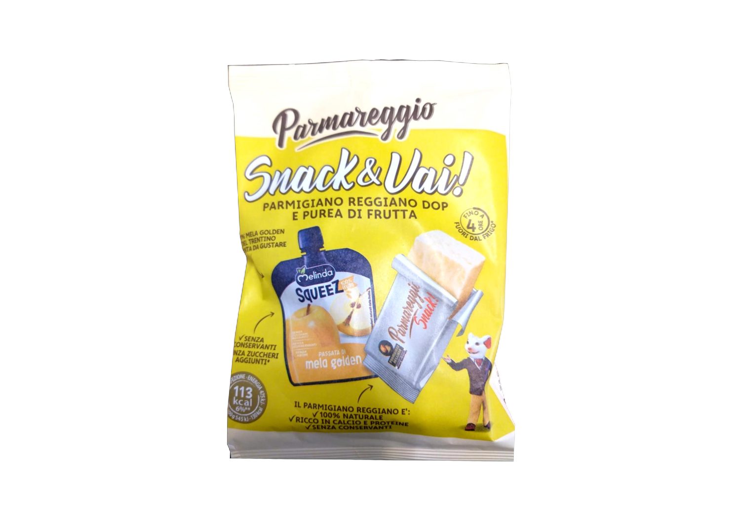 “Snack & Vai” al via la partnership di gusto tra Melinda e Parmareggio