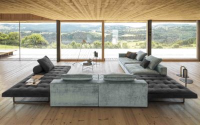 Nuove modularità per Kubic: il sistema-divano basato sui multipli del 3 celebra così i suoi primi 18 anni